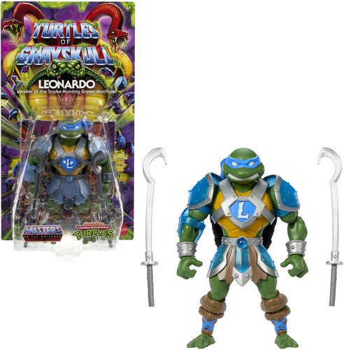 Mattel Collectible - Masters of the Universe Turtles of Grayskull Leonardo (He-M