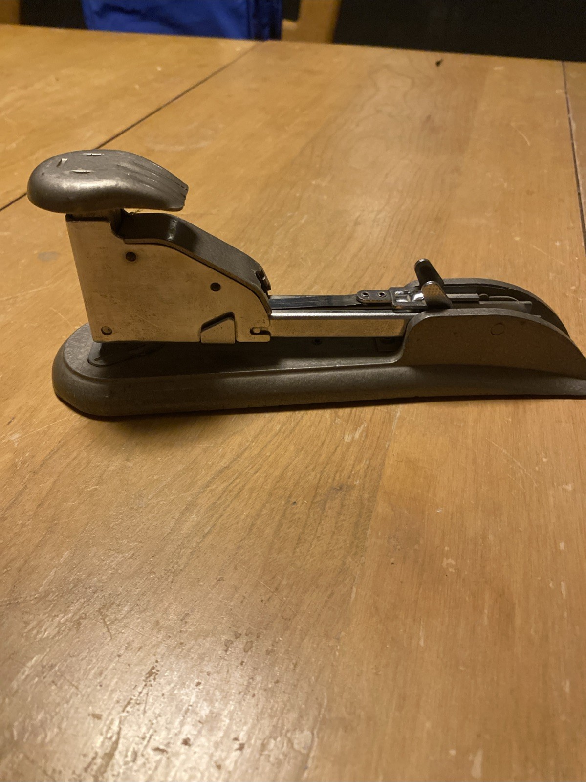 Vintage Bates Mercury Senior Stapler, 8 1/4" Long, Deep Throat