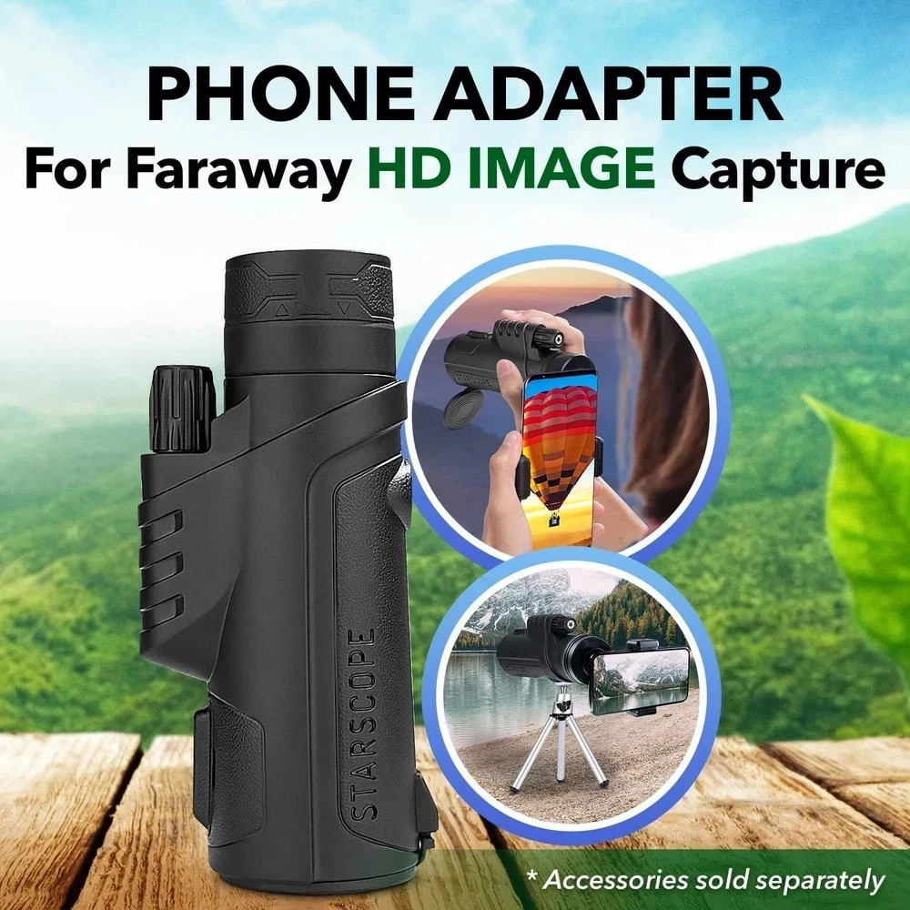 STARSCOPE Monocular G3 - Long-Range 10x42 High Powered Monocular | Small Mono...