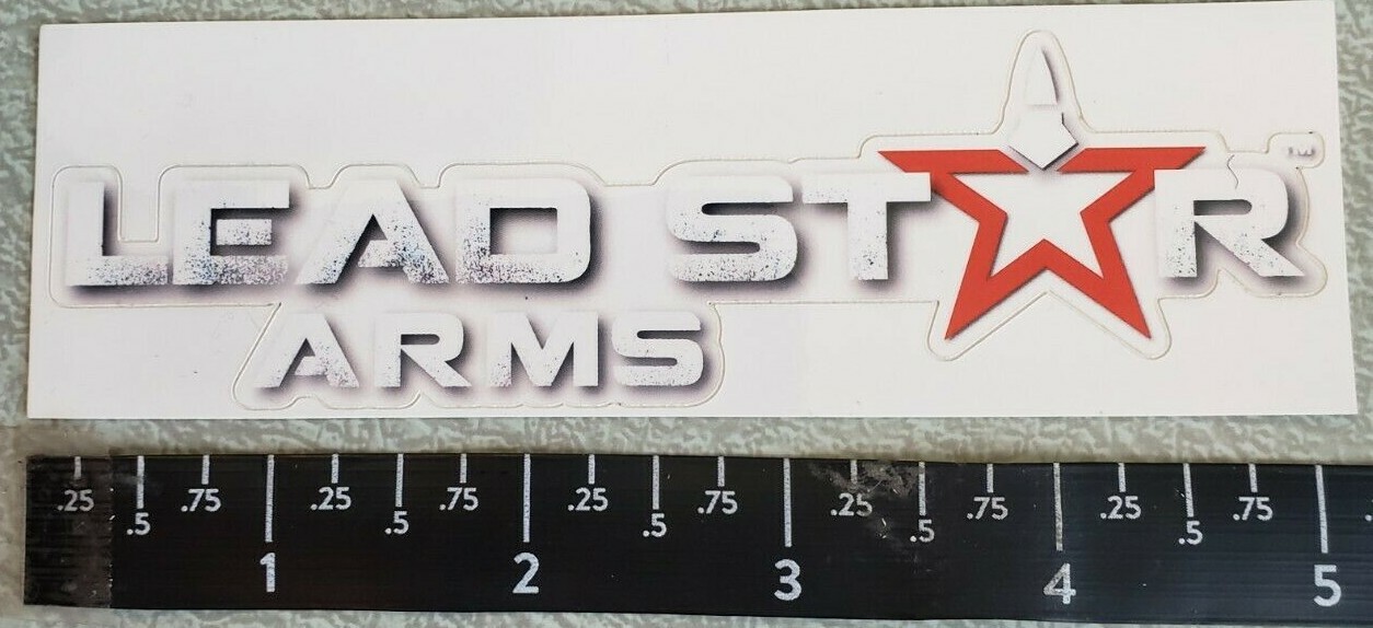 Lead Star Arms Vinyl Decal Sticker Shot Show Original DMR Grunt Warsaw Barrage