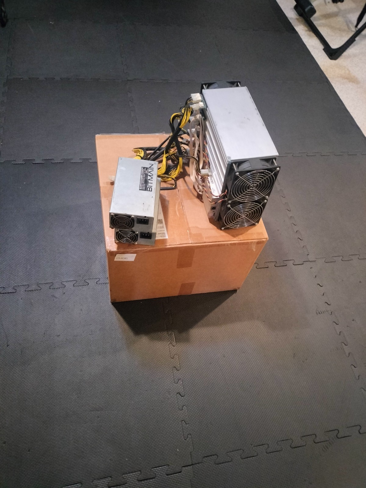 Innosilicon A9+ ZMaster 120kSol Zcash Miner w/ Dual APW7 1800W PSUs 110V  RARE