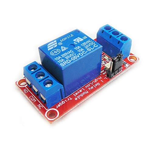 2pcs 5V One Channel Relay Module Relay Switch with OPTO Isolation High Small