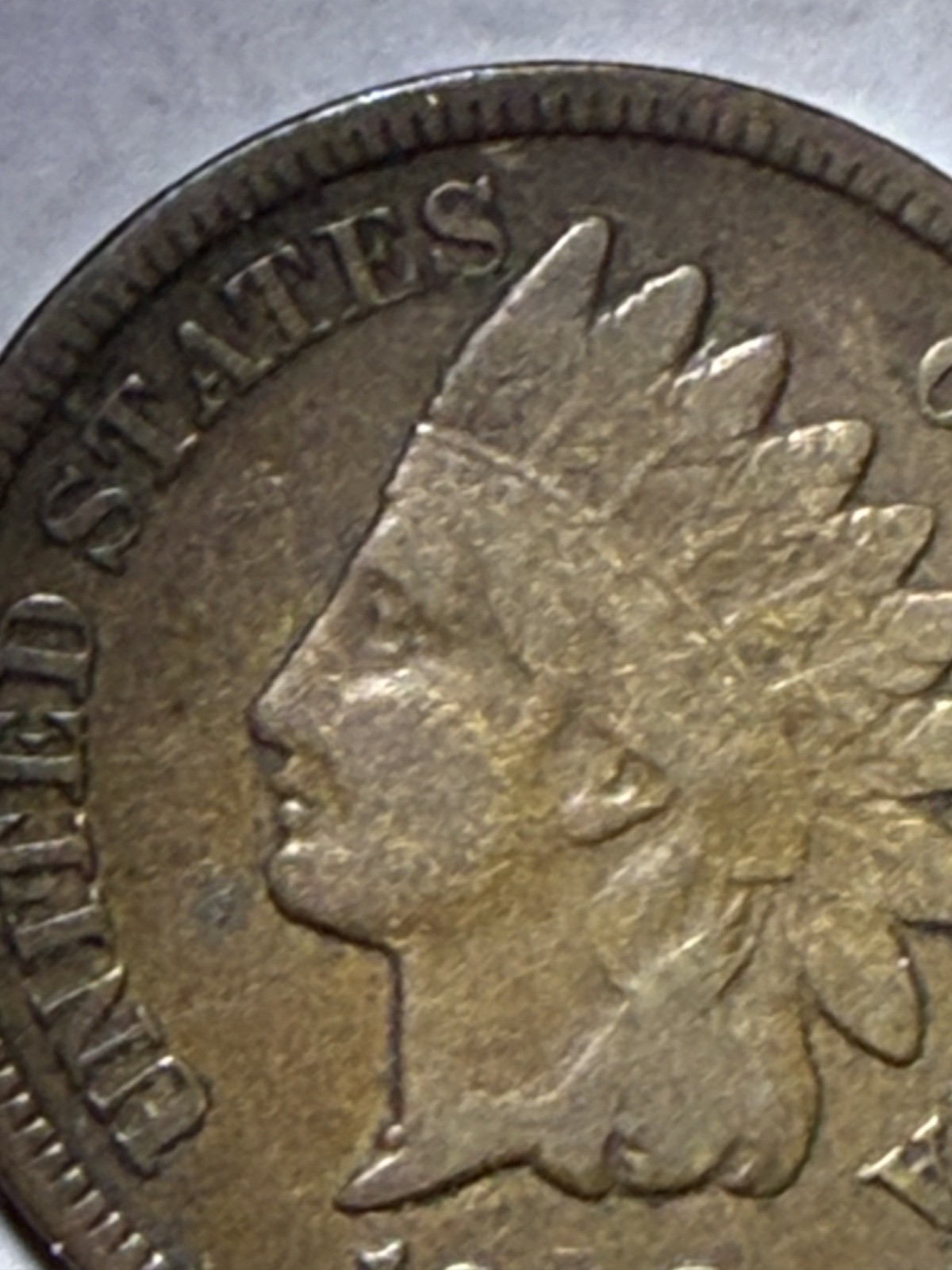 1908 S Indian Head Copper Cent 1C Key Date!!! F/VF