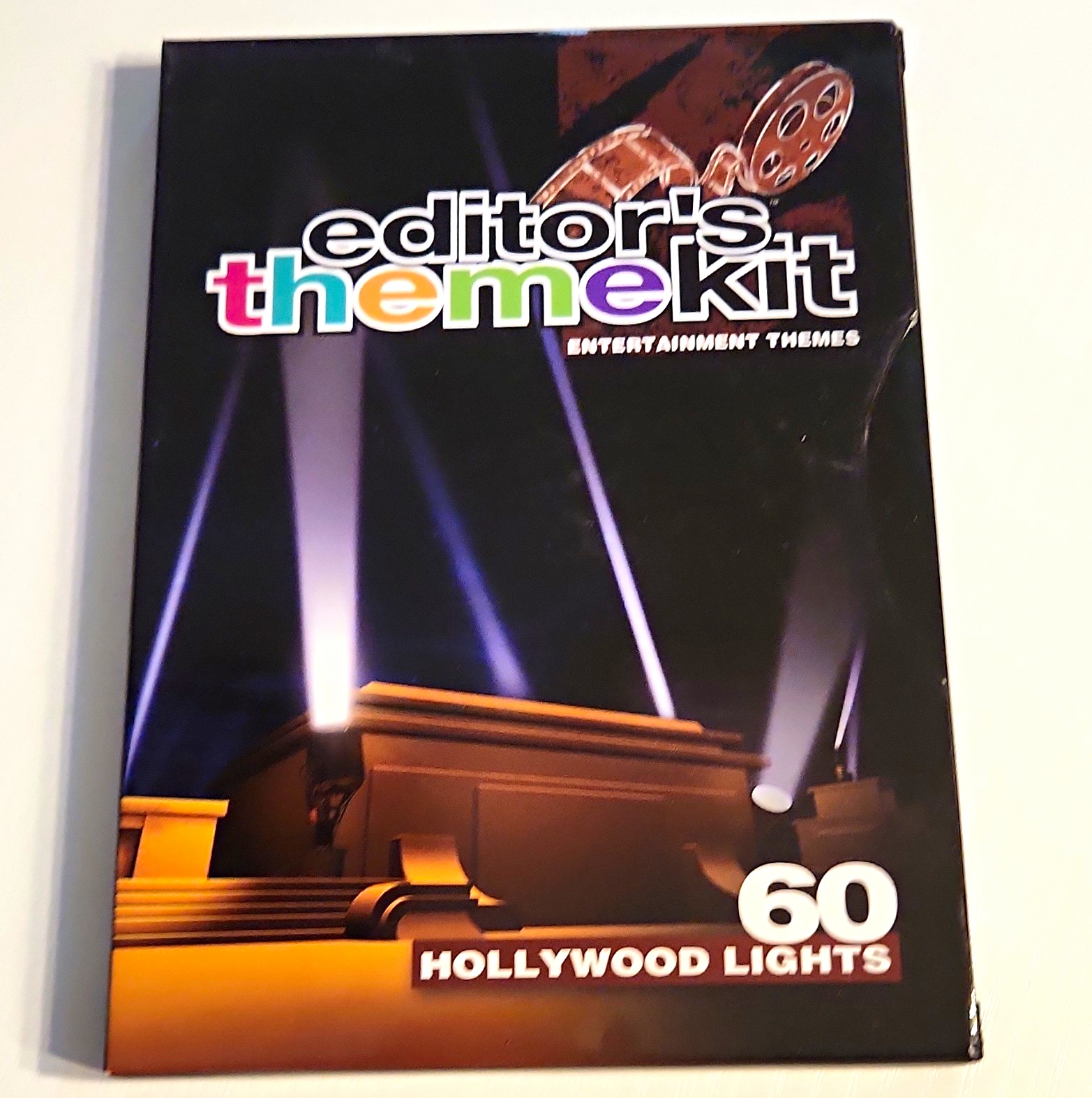 Digital Juice Editor's Theme Kit 60 Hollywood Lights DVD Set Discs 1-2 w/ Case