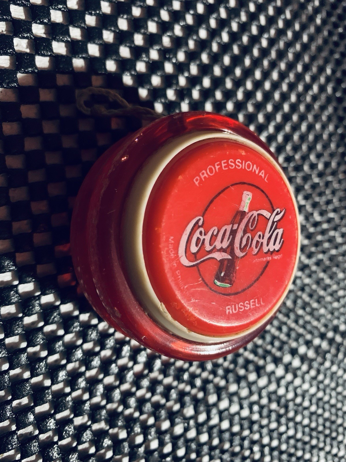 Yo-Yo,Yoyo Coca-Cola Professional Genuine Russell Collectible (Philippines 1999)