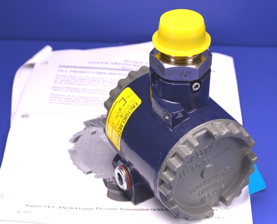 Omega Engineering NEMA-4X Pressure Transmitter PX726A-050GI, 150 PSI, 1/2" NPTF