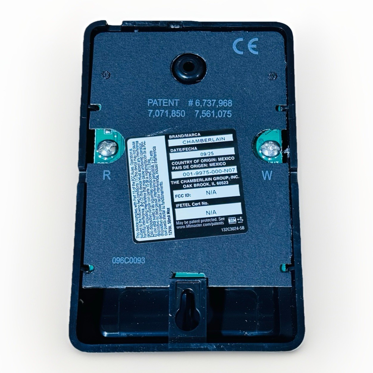 Chamberlain Multi-Function Wall Control Panel With Motion Detector