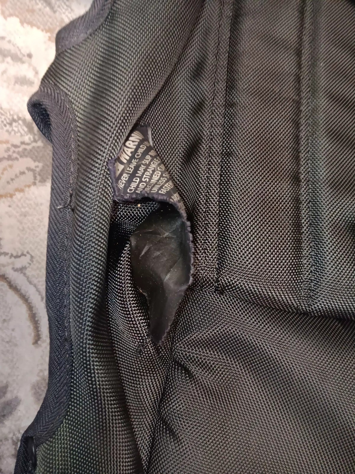 City Select BABY JOGGER Stroller Seat Fabric ONLY Cover BLACK Model BJ23410