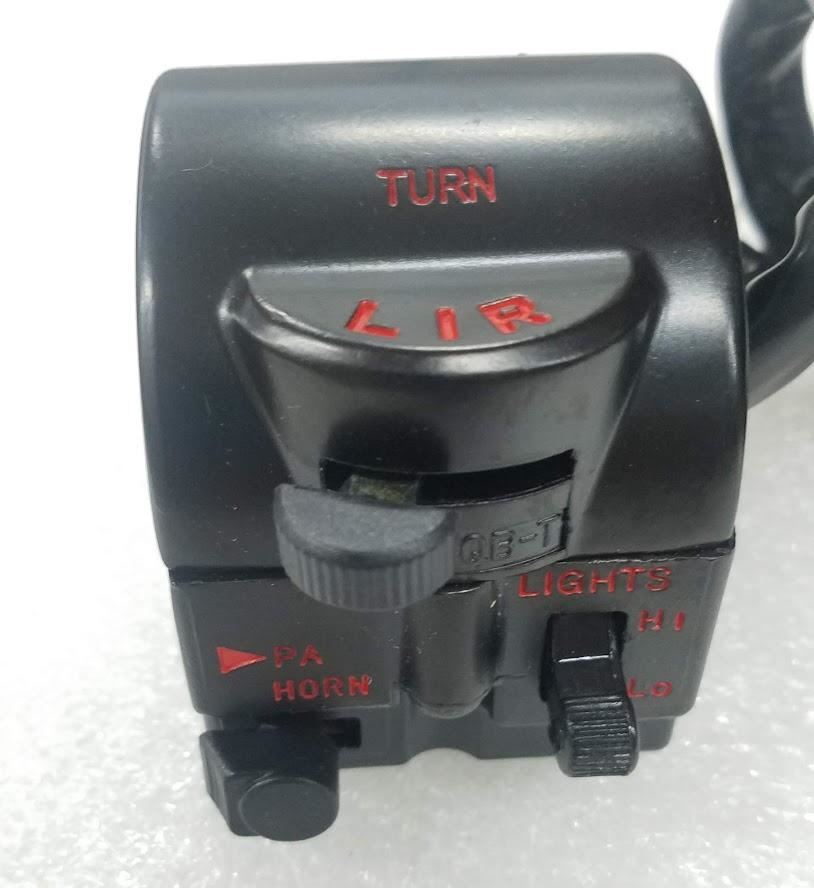 Honda CB360 CL360 CB400F Left Side Turn Signal Headlight Switch Assembly