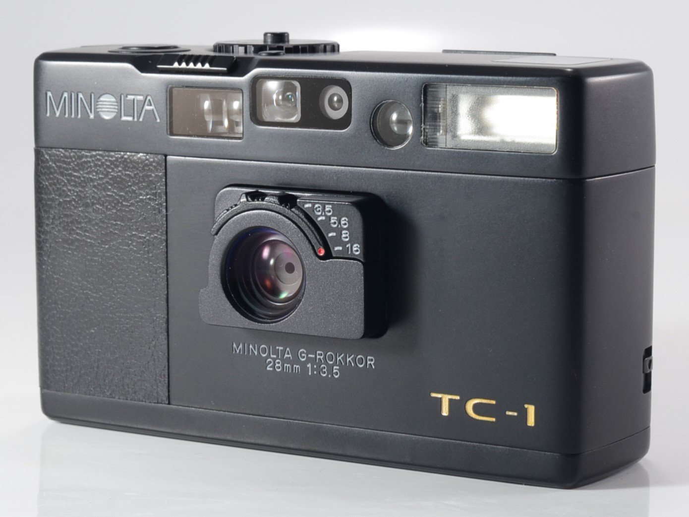 Minolta TC-1 70th Anniversary Limited Black 28mm F3.5 35mm Compact Film Camera