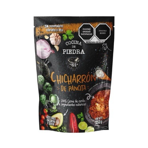 CHICHARRÓN DE PANCITA 🇲🇽 250g - Mexican Pork Belly (1/2 lb)