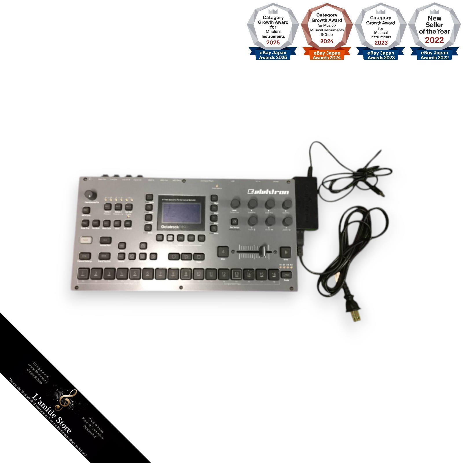 Elektron Octatrack MKII 8 Track Dynamic Performance Sampler Sequencer MK2 Japan