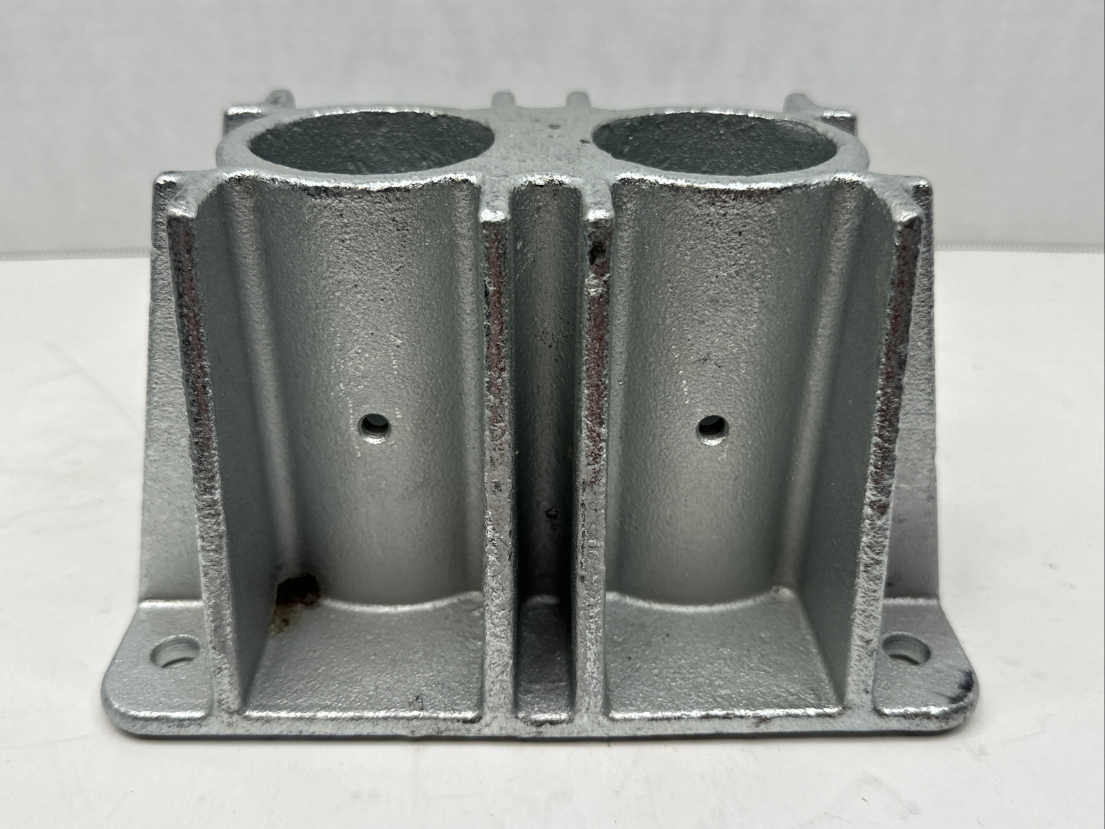Pedestrian Barrier Double Socket Floor Base Mount Mounting Bracket