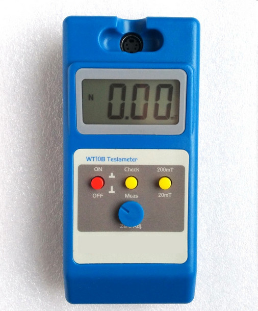 WT10B Digital Gauss Meter，Surface Magnetic Field Tester