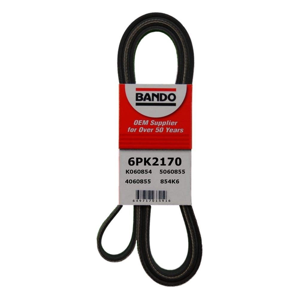 6PK2170 OEM Quality Serpentine Belt Black