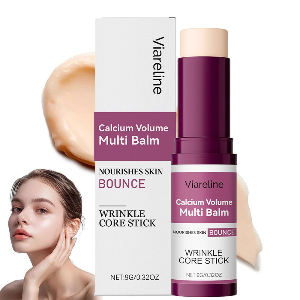 2Pack Calcium Volume Multi Balm Wrinkle Core Stick Collagen Moisturing Stick