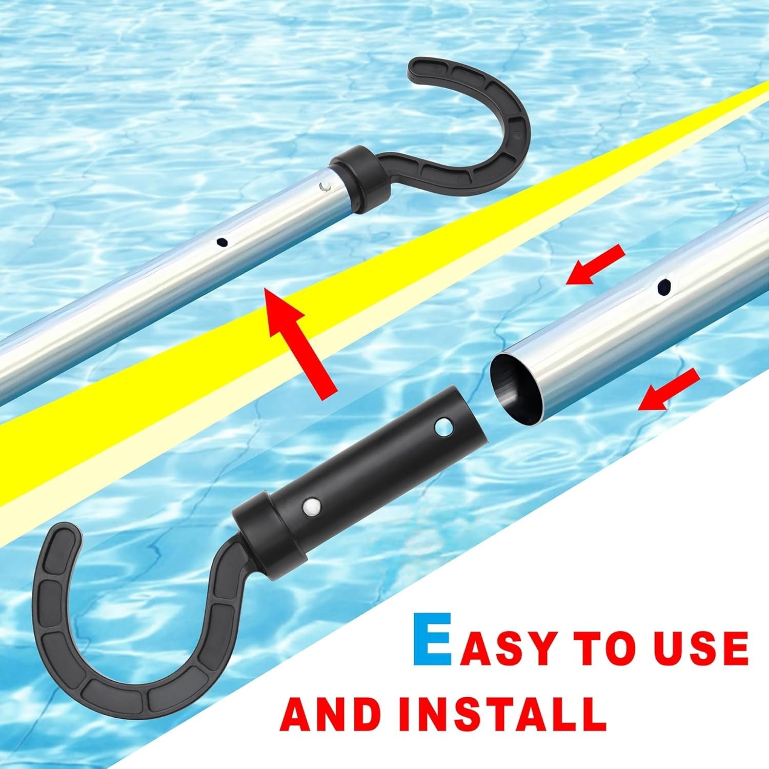 2 Pack Hook for All Robotic Pool Cleaner, Including Cordless, above Ground