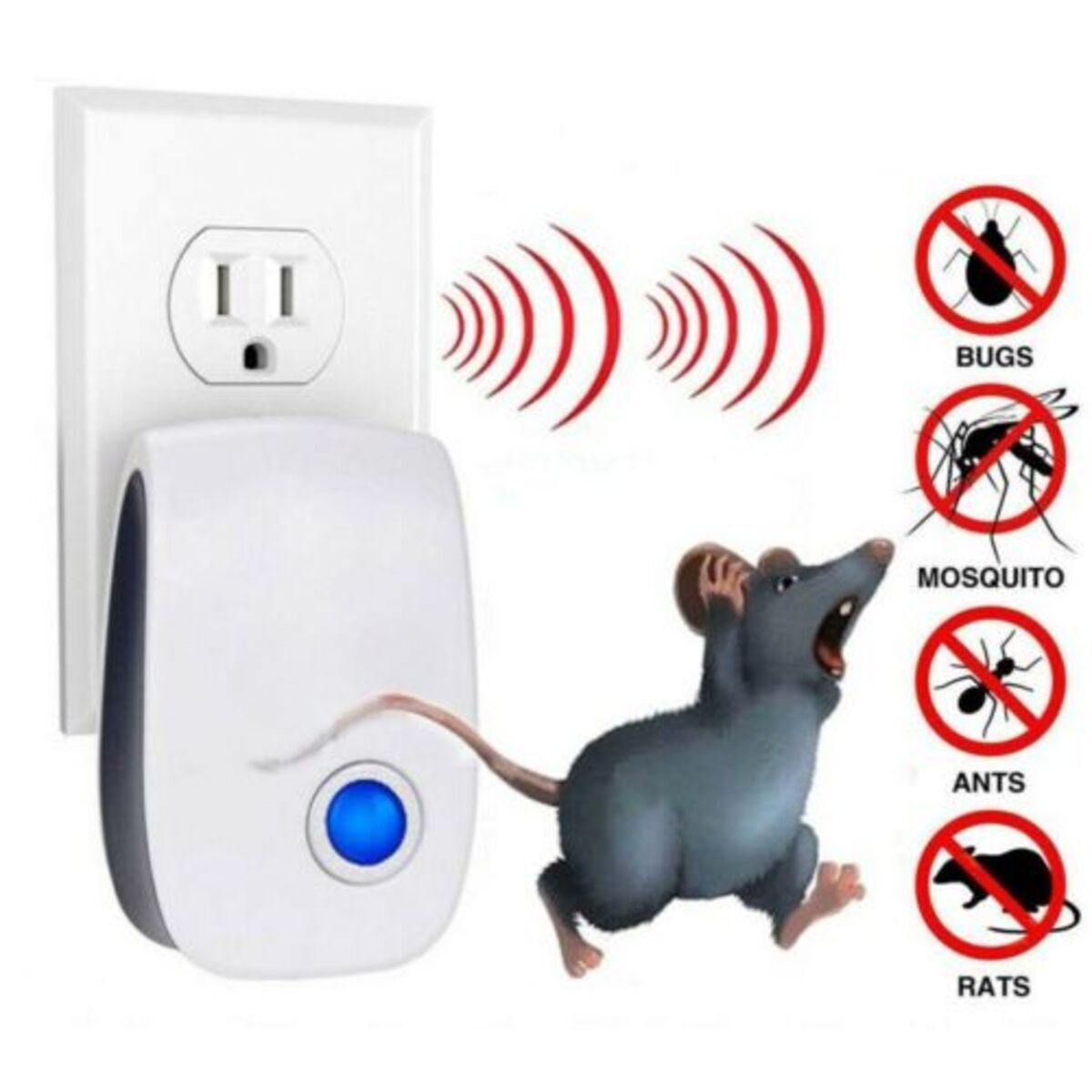 Electronic Pest for Kitchen Home (Blue)