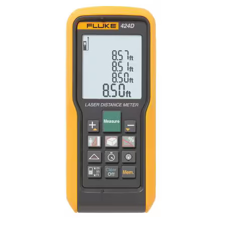 Fluke Fluke-424D/Wwg Laser Distance Meter, Up To 330 Ft
