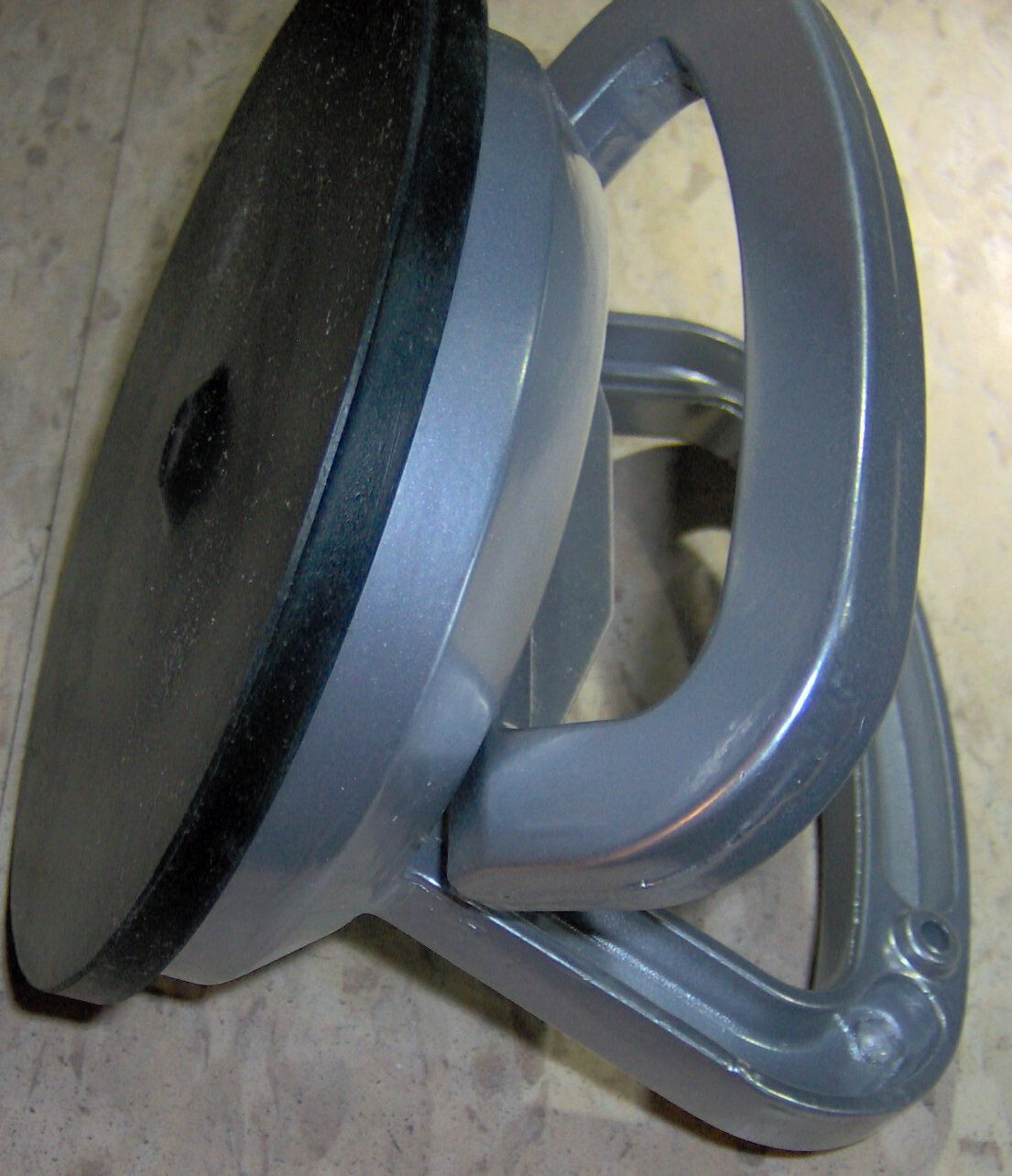 Aluminum SUCTION CUP LIFTER 110 lb 4.5" PRO Grade Grip lift puller dent puller