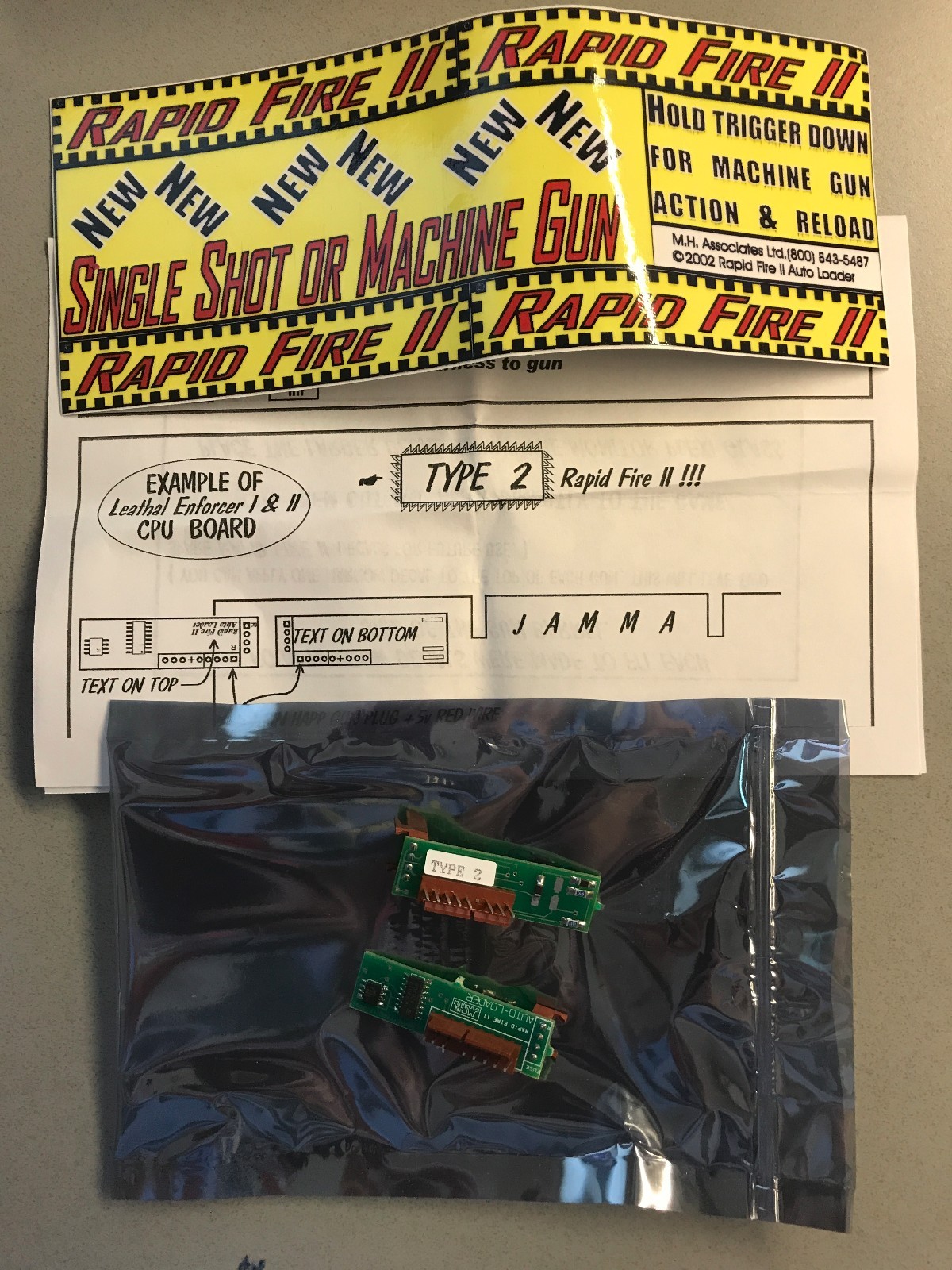 **NEW** NOS Rapid Fire Auto Loader Type 2 - Leathal Enforcers ~FREE SHIPPING~