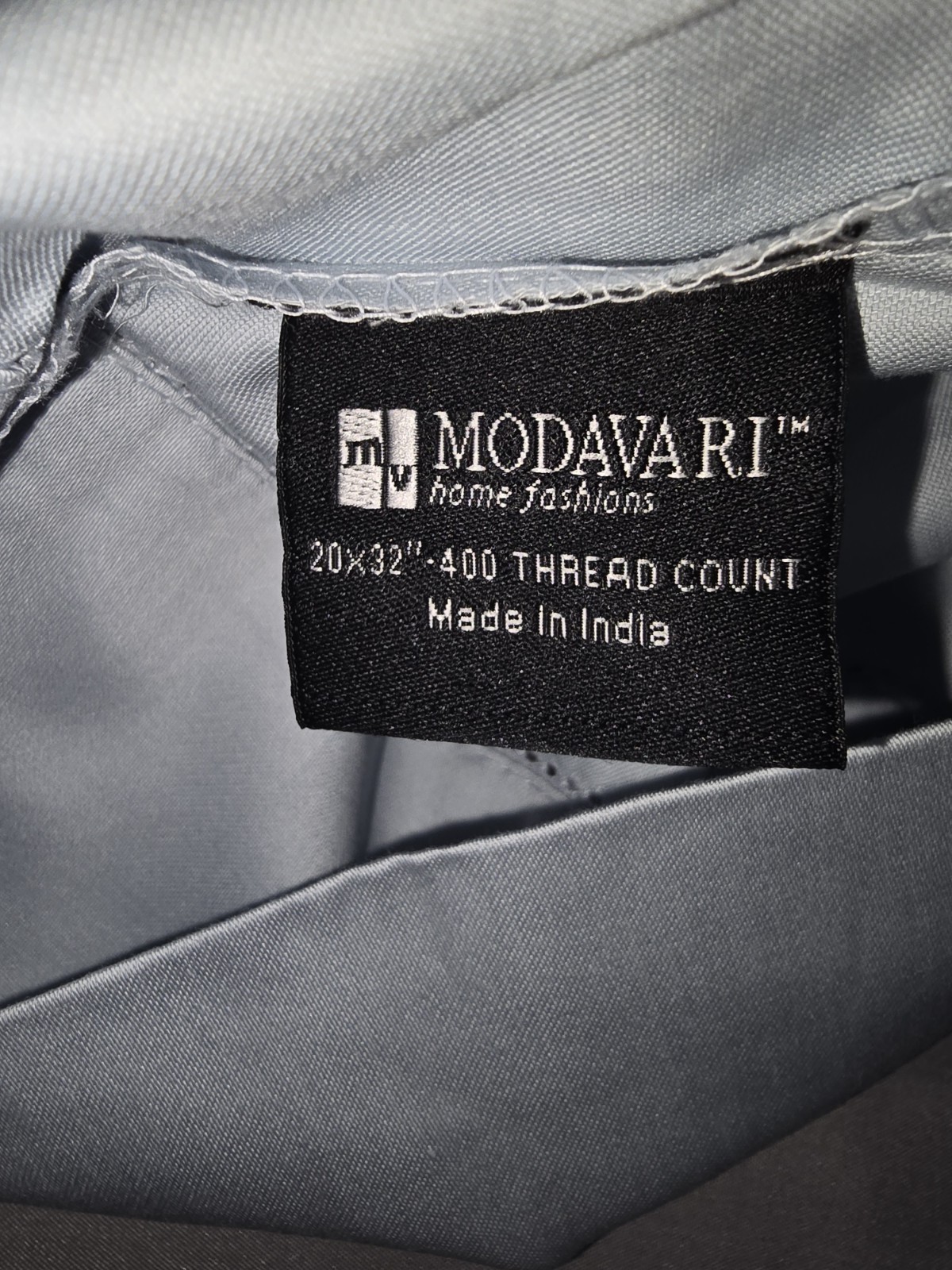 Madavari Organic Cotton Standard Pillowcase 2Pc. New