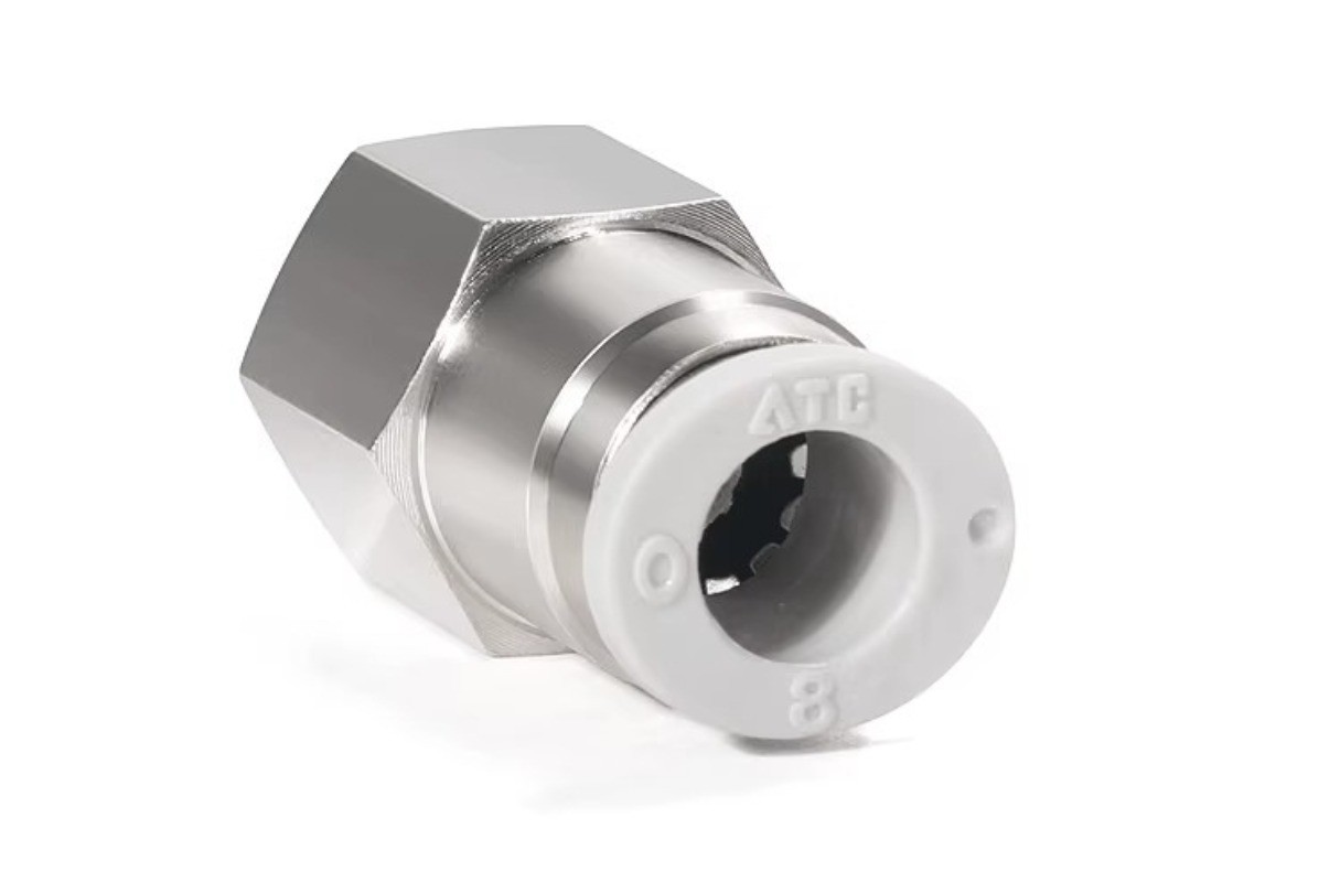 10pc New APCF8-01 AirTAC Quick-connect Coupling