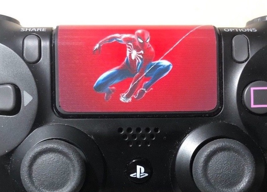 Spider-Man PS4 Controller Touchpad Vinyl Decal/ Sticker