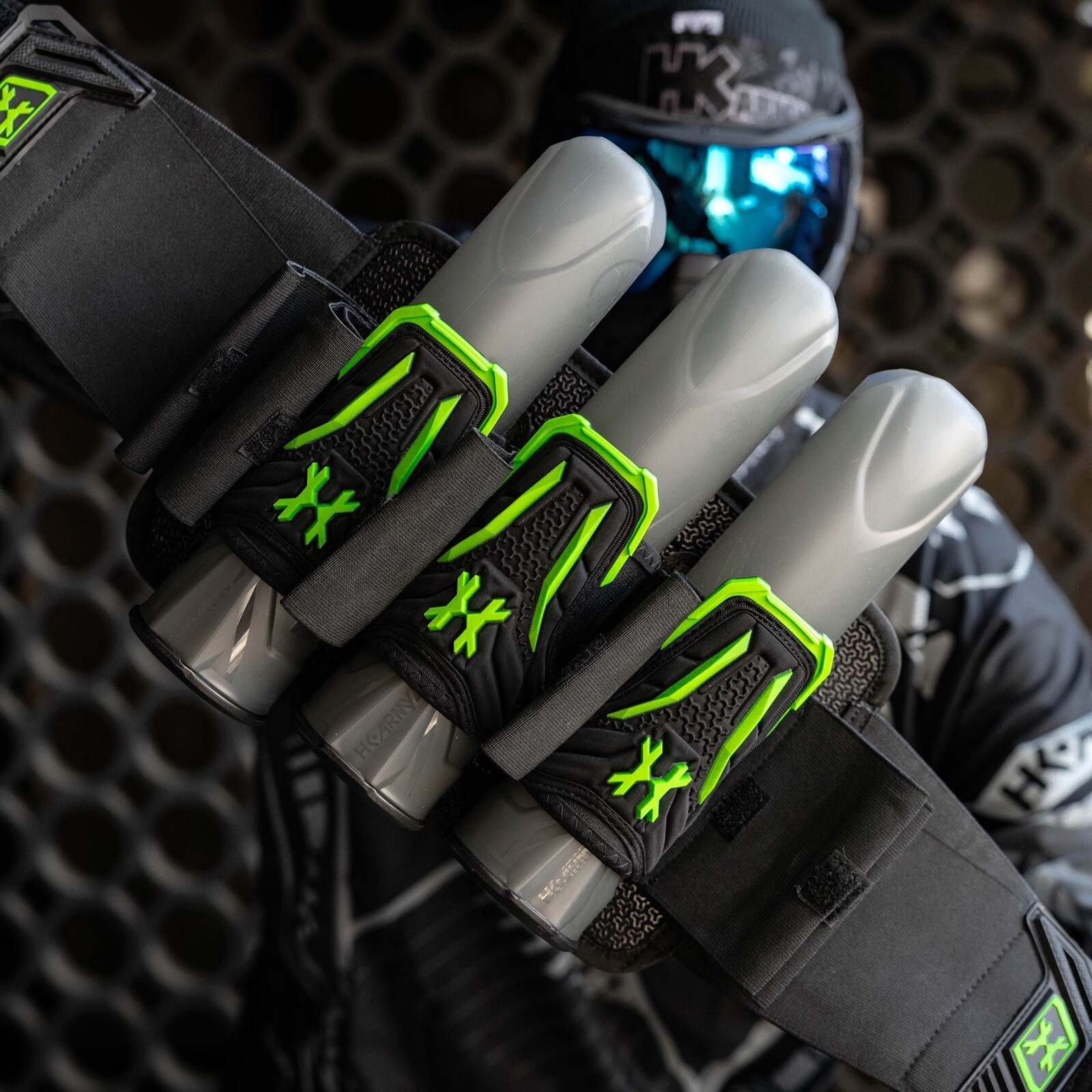 HK Army Zero-G Lite Harness - 3+2 - Lime