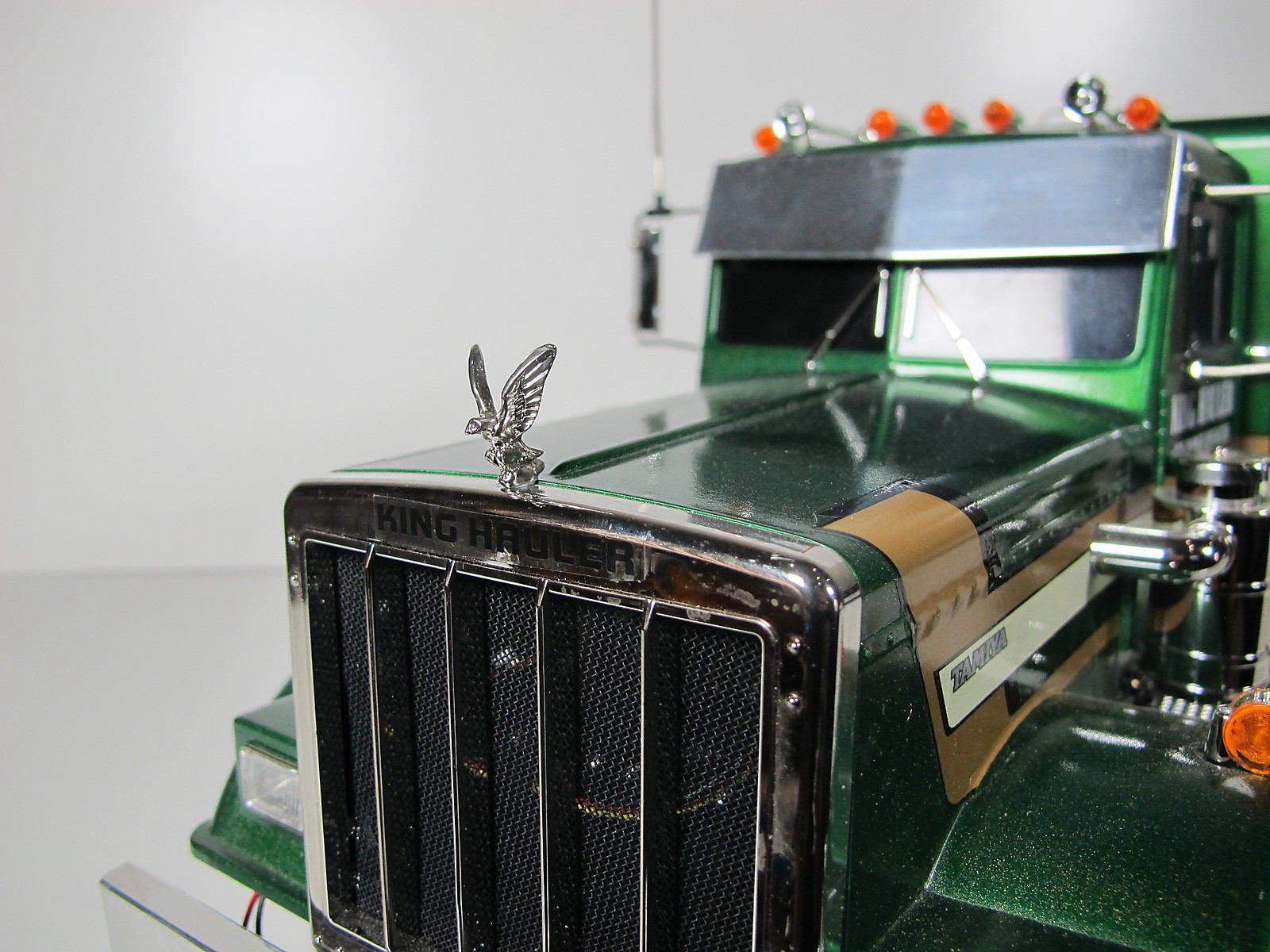 Front Hood Ornament Emblem Eagle Tamiya "Toy" R/C 1/14 King Grand Knight Hauler