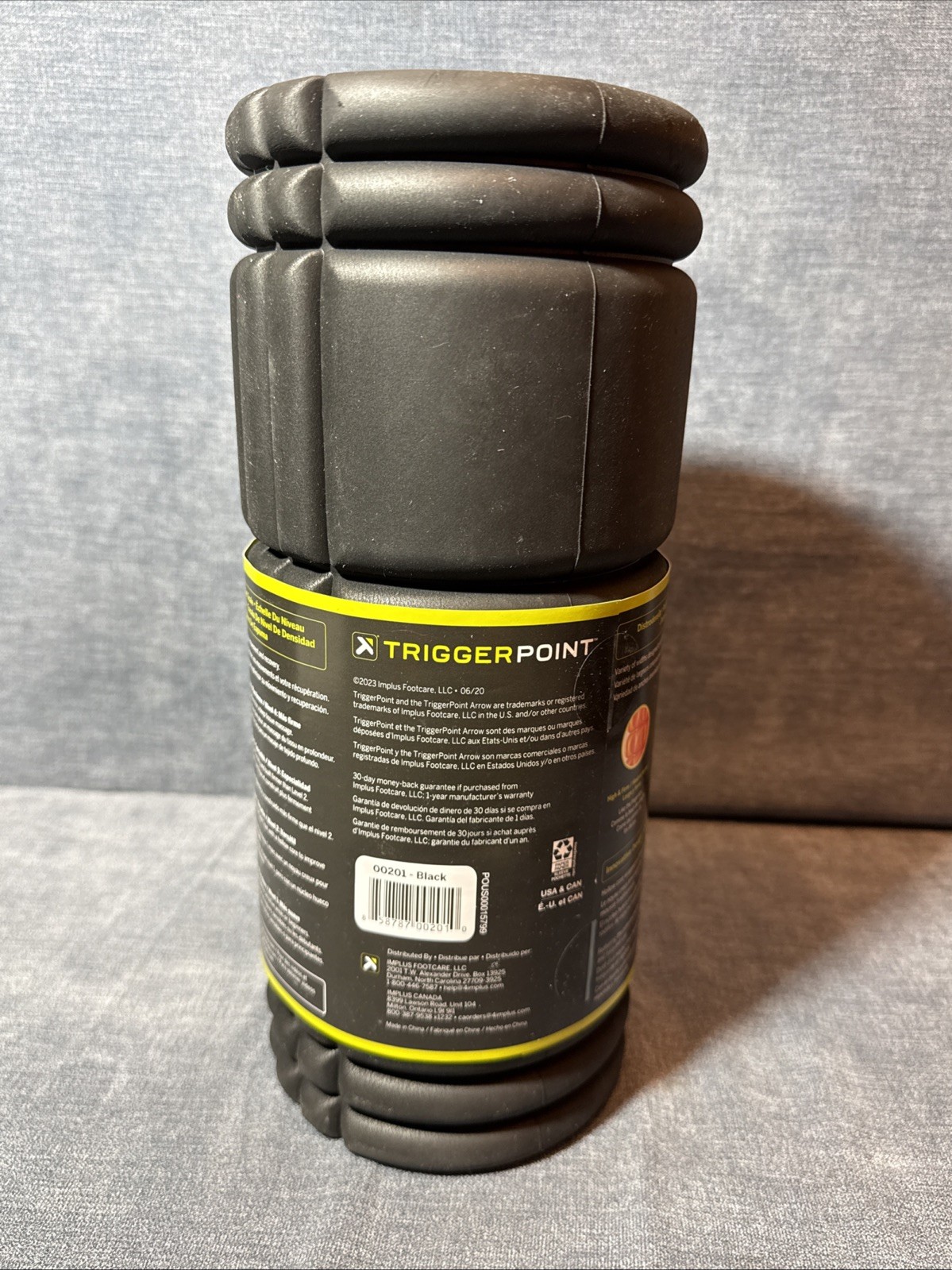 Trigger Point Performance TPT-GRDBW The Grid Black Foam Roller - Black