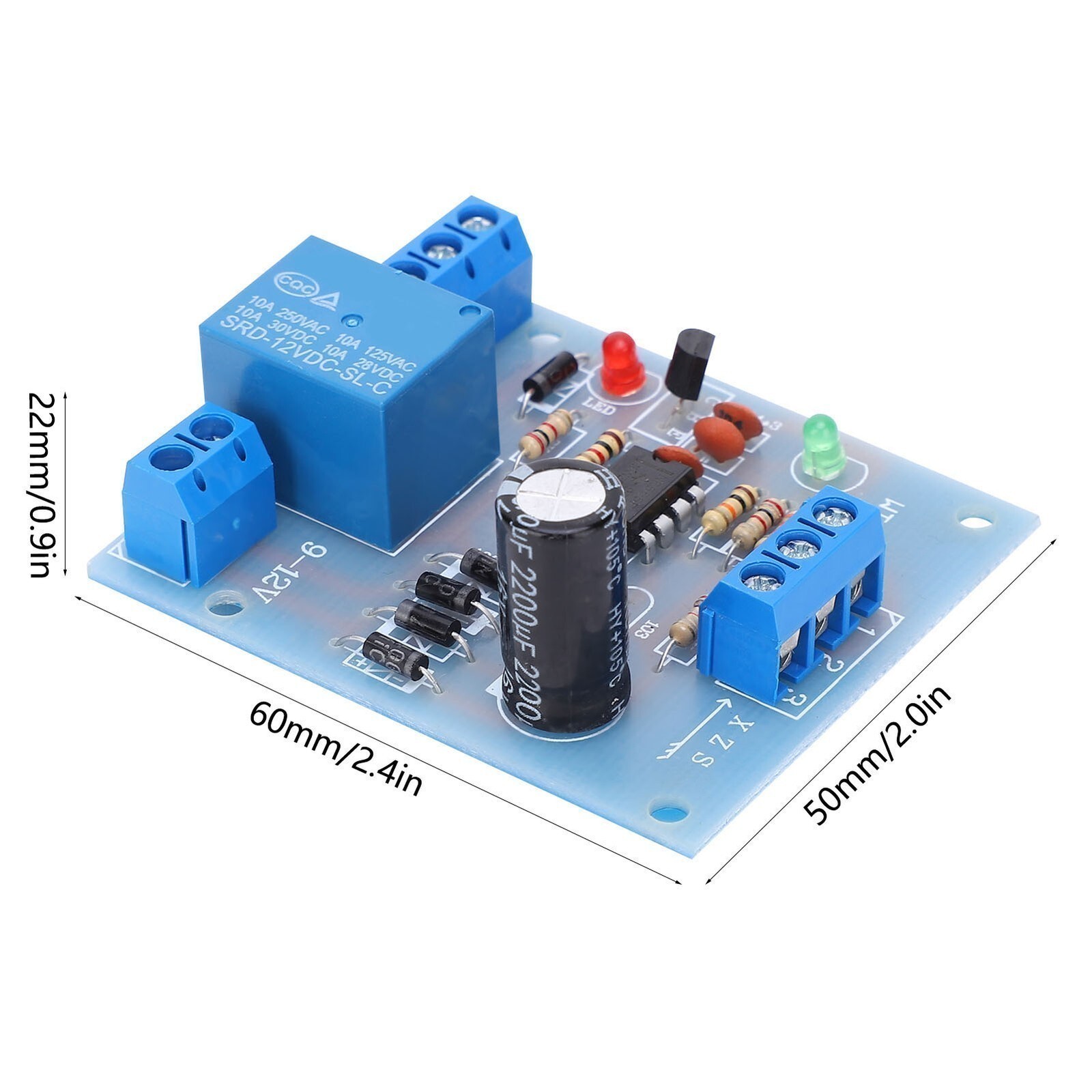 12V Water Level Controller Module Automatic Liquid Level Switch Circuit Board