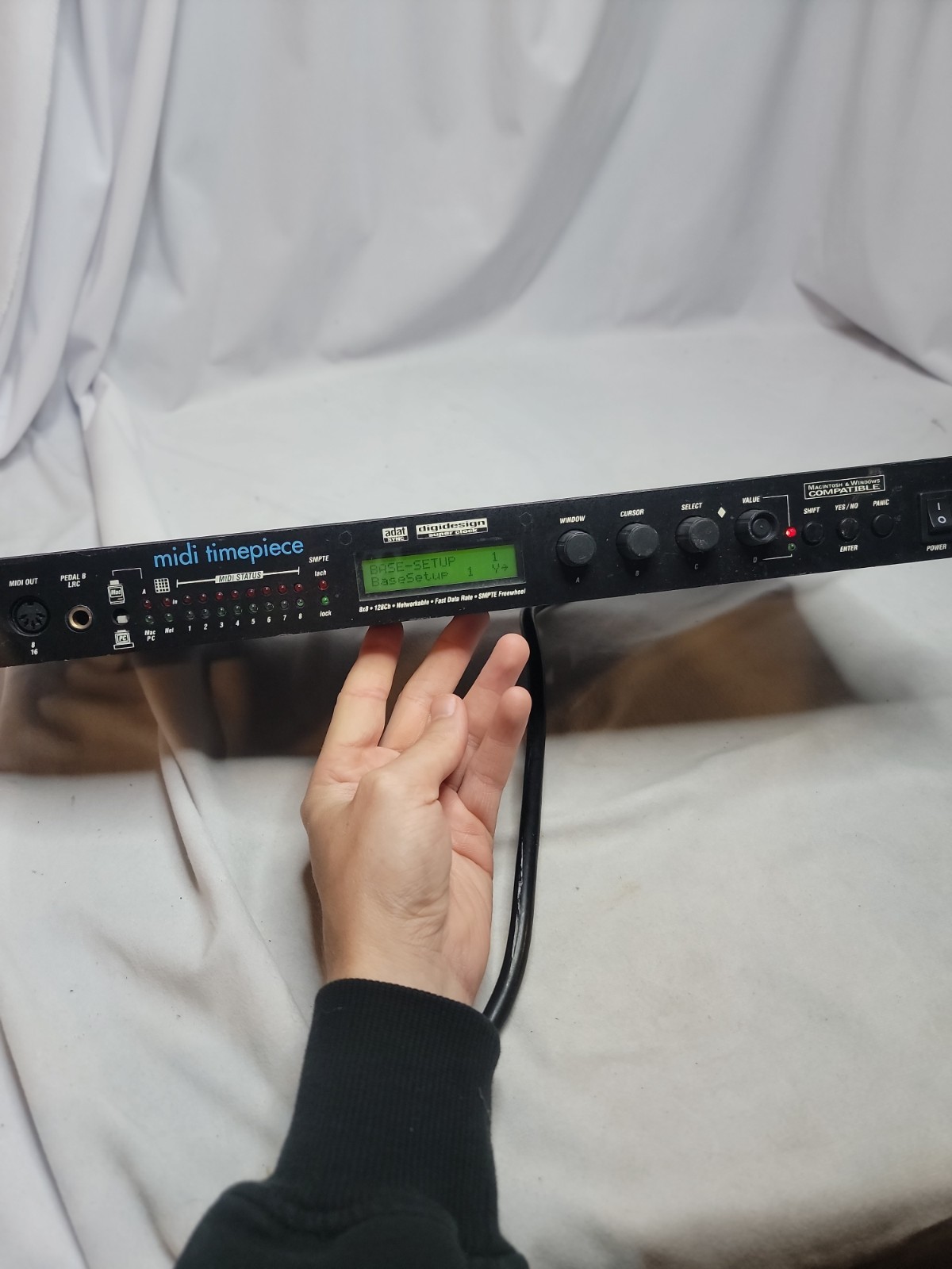 MOTU Midi Timepiece II 8 x 8 Midi Interface  Vintage