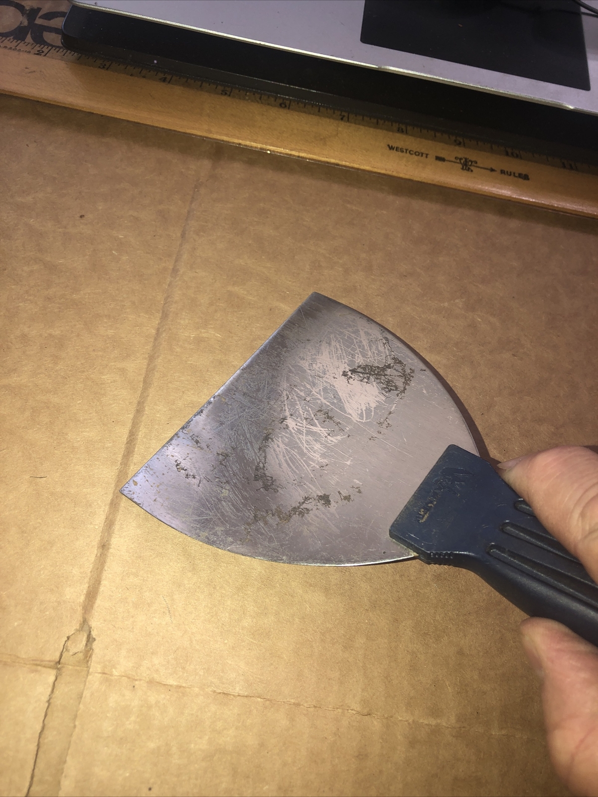 Warner 4” Flex Plastic Joint Knife Scraper Putty Knife
