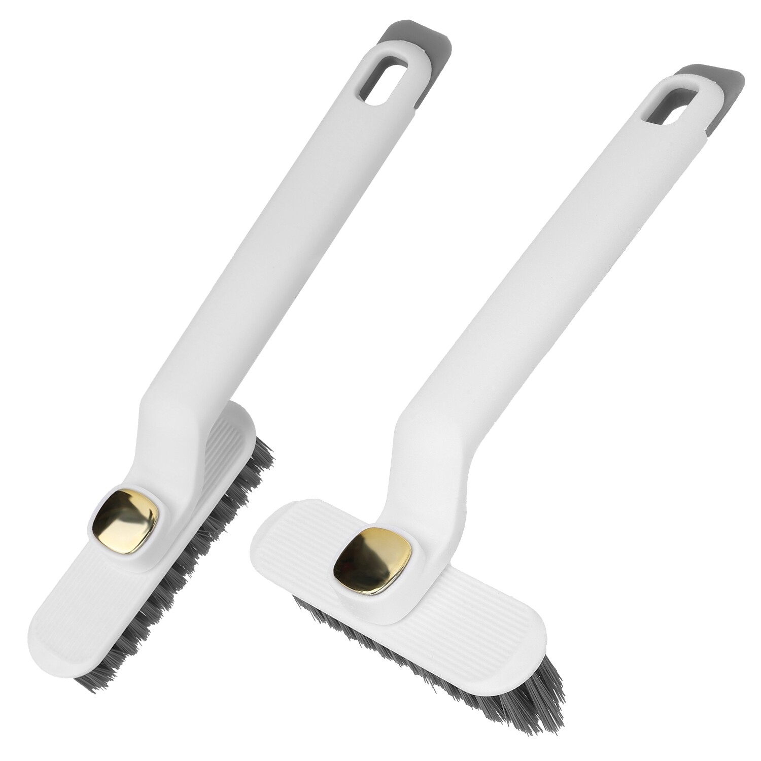 2PACKS Multi-Function Rotating Crevice Cleaning Brush 360° for Bathroom Kitchen
