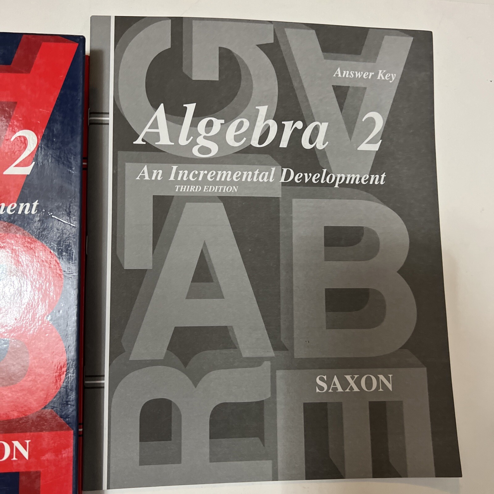 Saxon Algebra 2 SET (3rd Edition) Textbook, Answer Key & Test Forms (very Good)