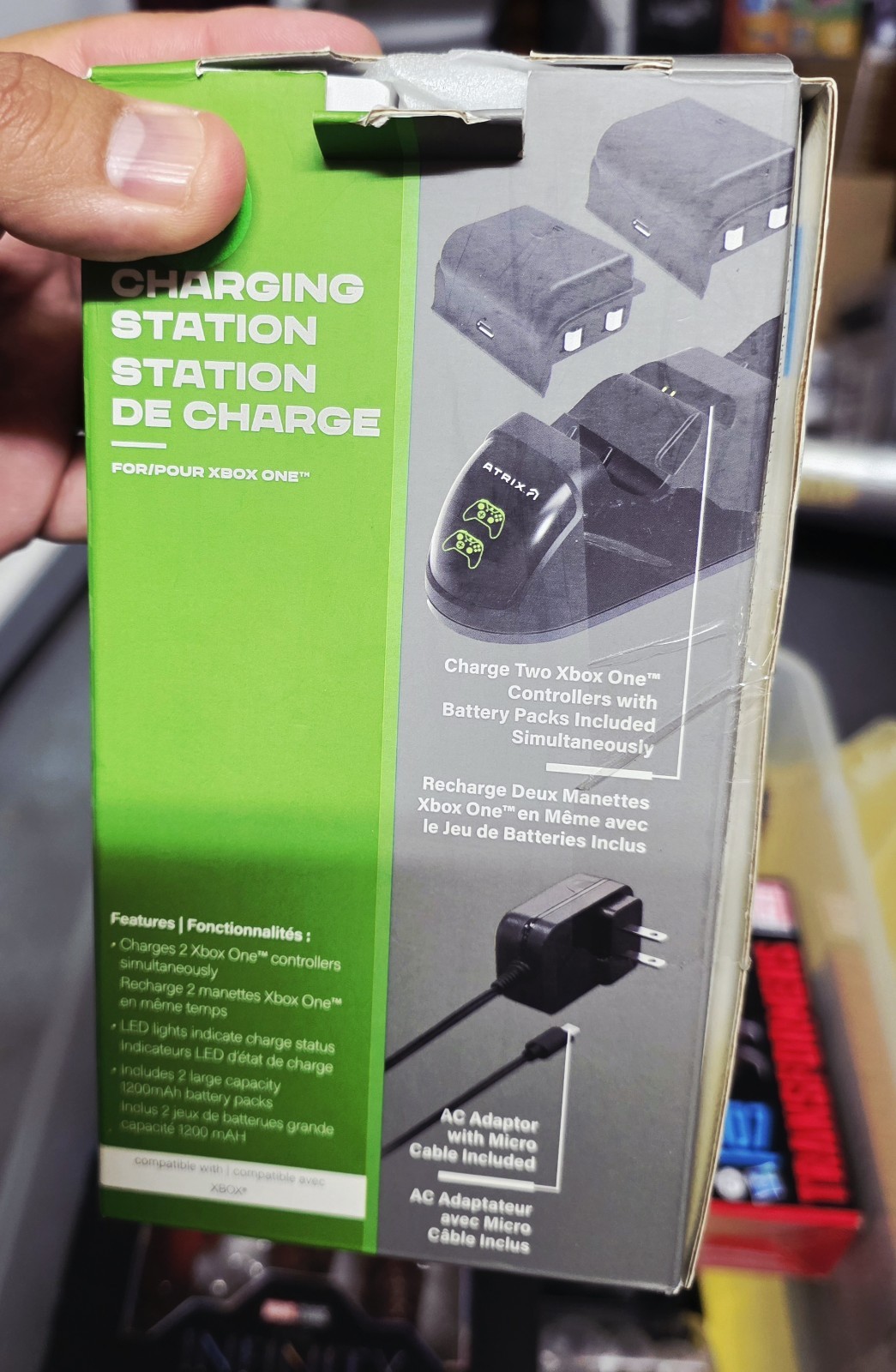 New Open Box Atrix Xbox One Wireless Controller Charging Station (O2)