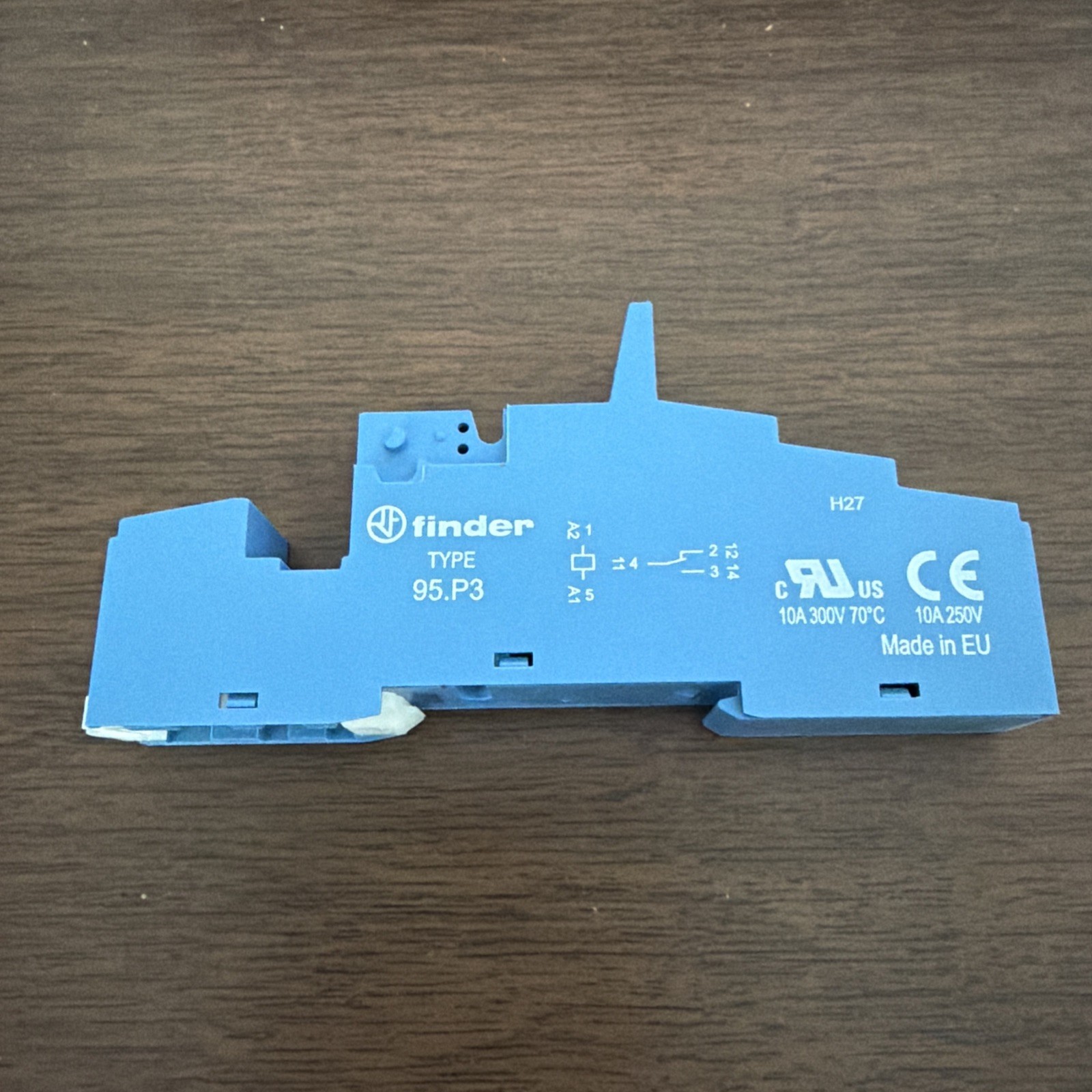 Qty. 10 Finder 97.P3.SPA 95.P3 Push-In Socket 10A-250V