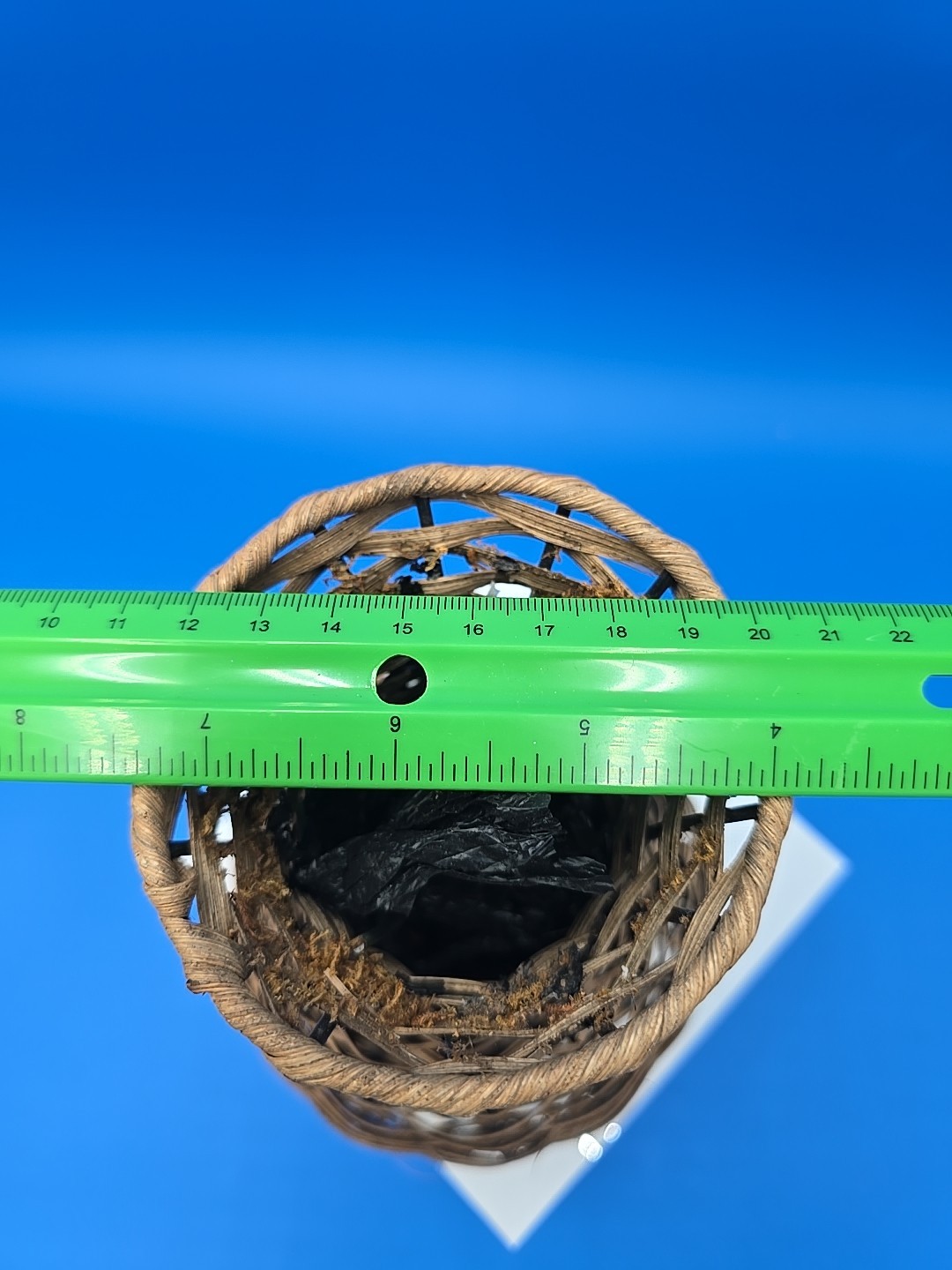 Wicker Vase Basket Decoration