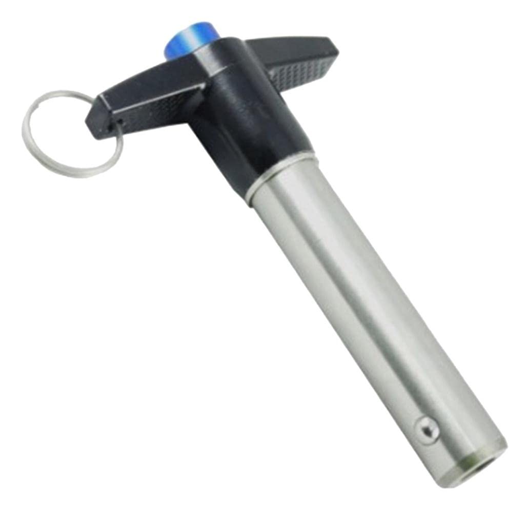 Almencla Stainless Steel Quick- Locking Pin, Push Button, 1/4 inch 6mm Diamet...