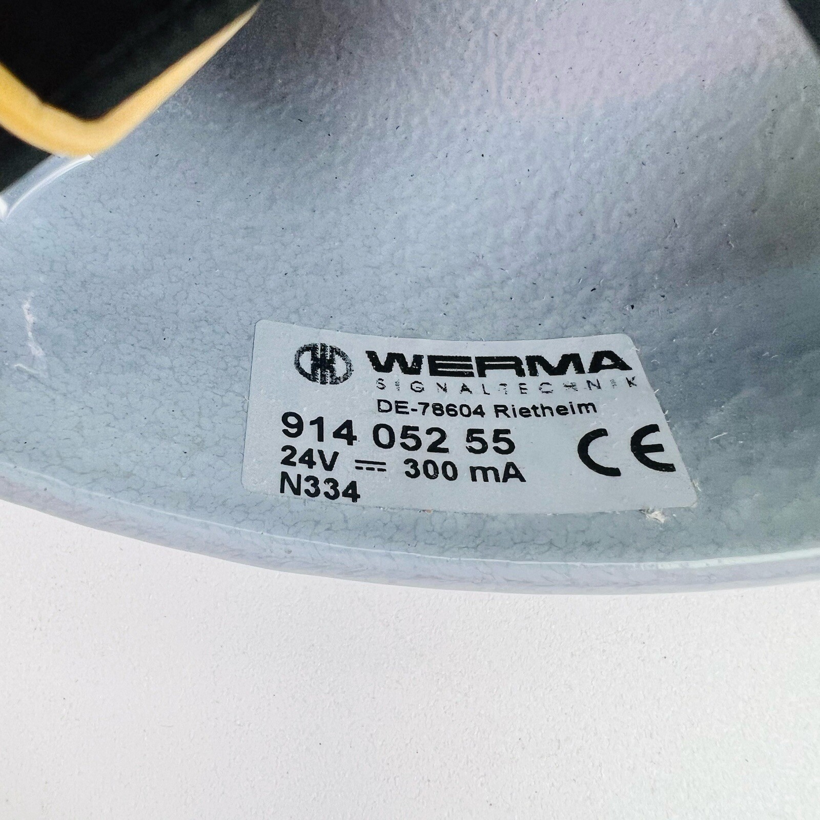 WERMA 914.052.55 Alarm Bell Continuous Tone