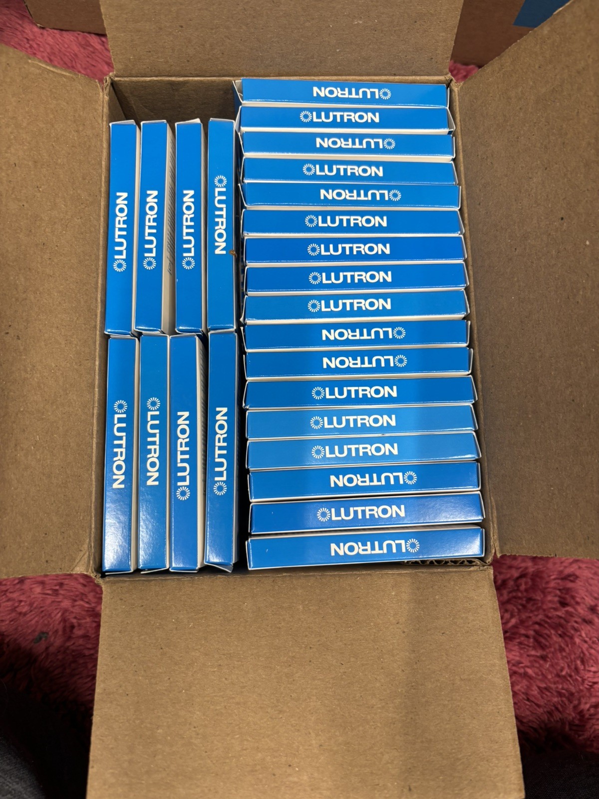 Lutron RA2 Homewors RKD-W6BRL-WH 6-Button Replacement Keypads White. Lot of 5