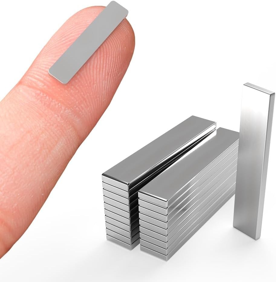 F20x4x1mm - Neodymium Rectangle 20 Pack Magnets
