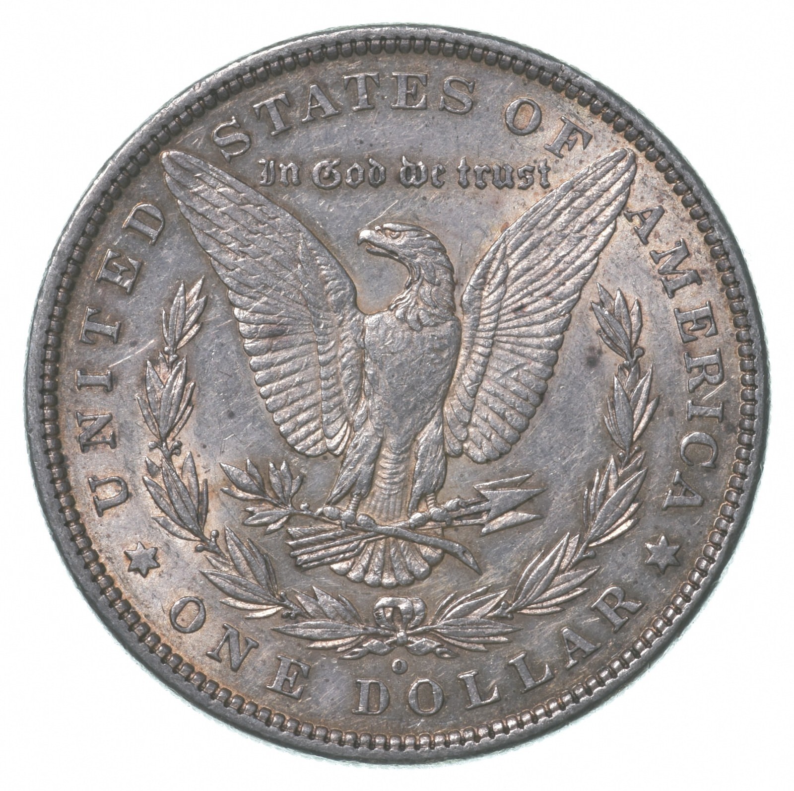 1880-O Morgan Silver Dollar Micro O *8503