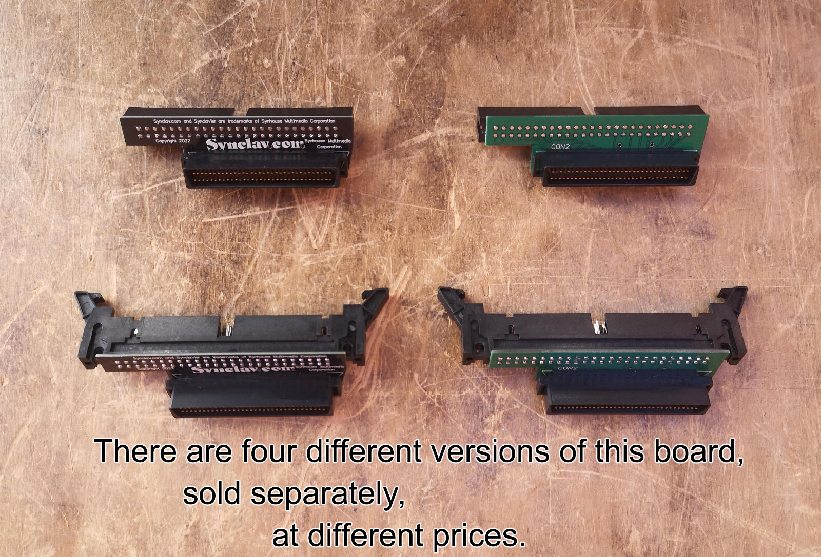 Synclavier 68-pin Mini-Centronics MD68M to 50-pin Male SCSI Winchester Adapter