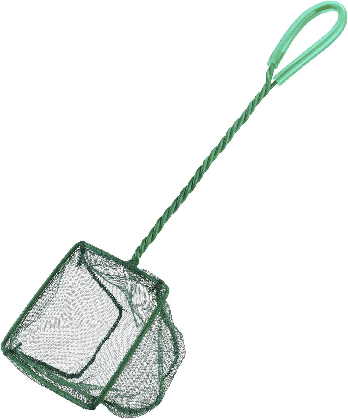 4 Inch Rust-Resistant Aquarium Fish Net with Soft Mesh - Perfect for Ponds