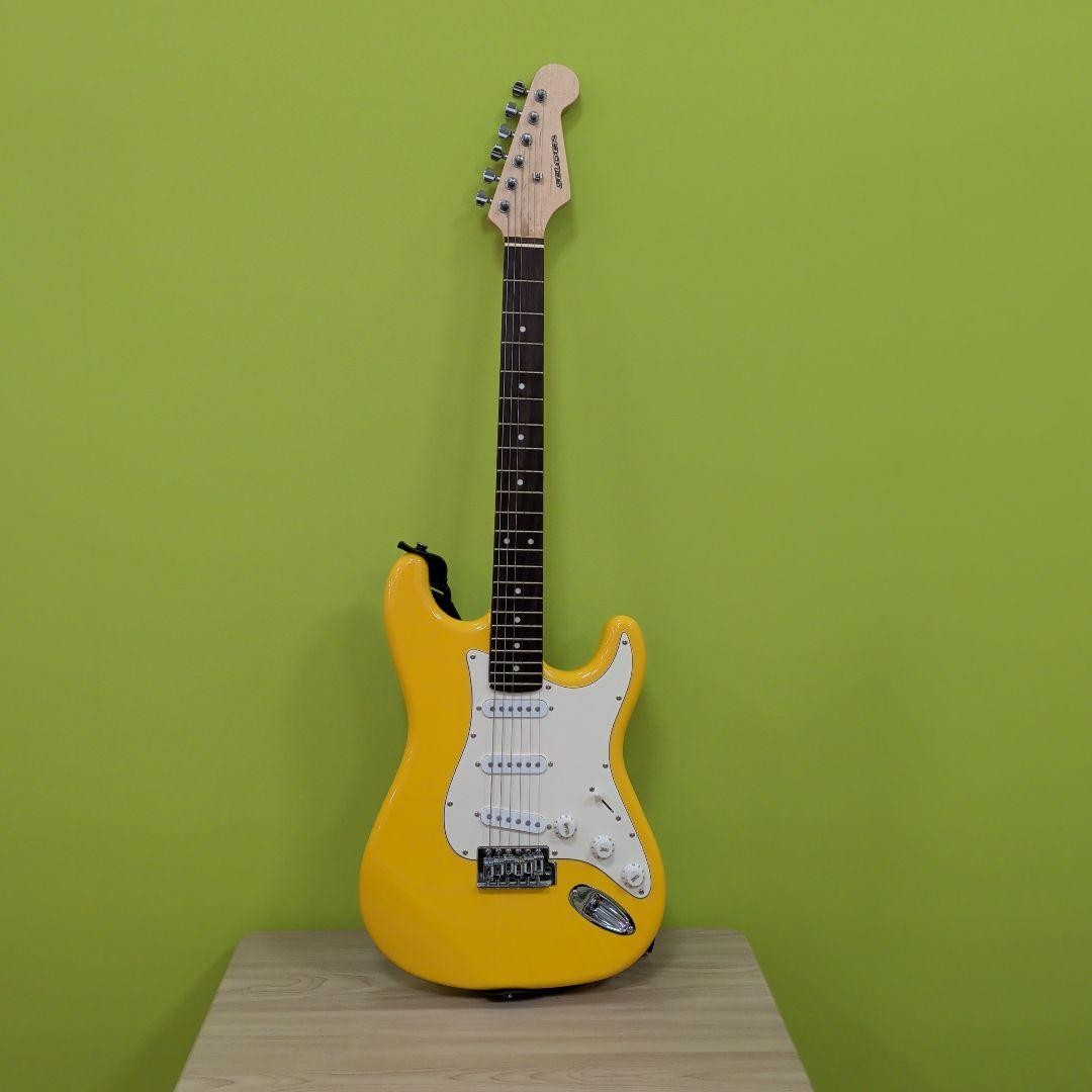 SELDER Stratocaster Type Electric Guitar Yellow