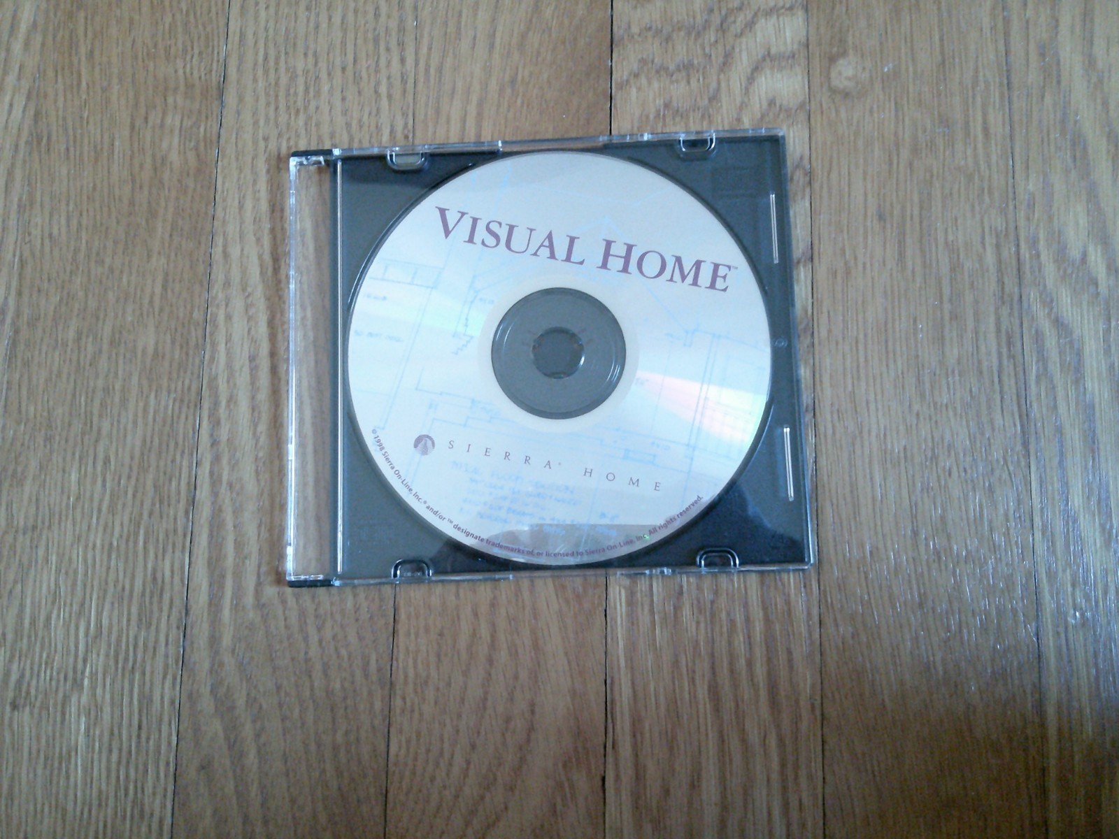 Visual Home by Sierra Home - Vintage 1998 Windows PC Software - New &UNUSED