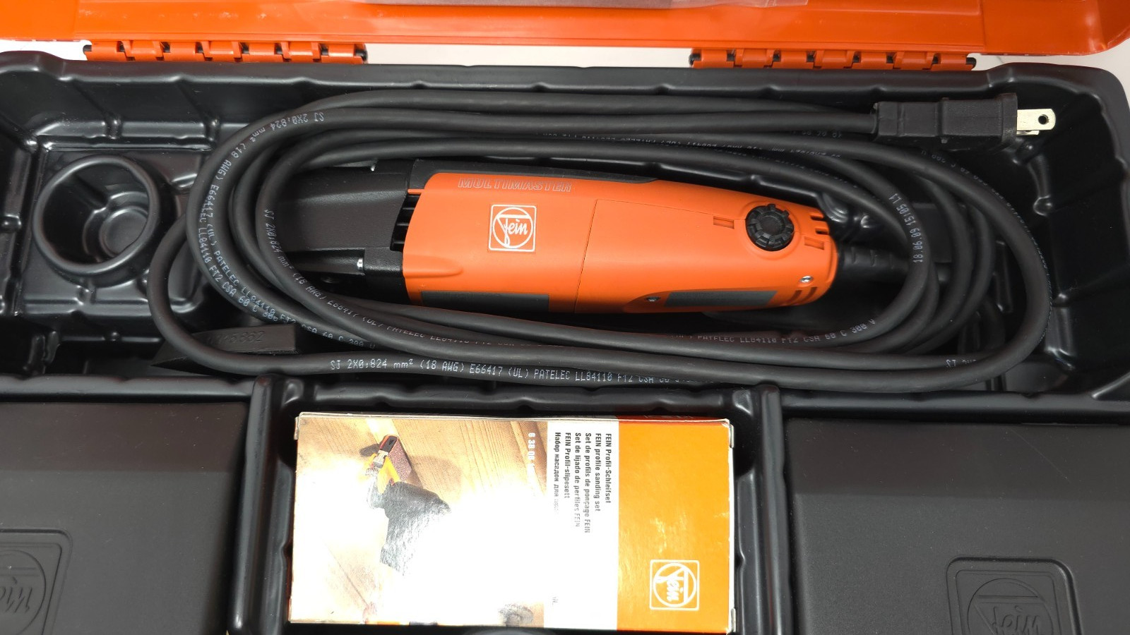 FEIN MultiMaster Top FMM 250Q Multi-Tool with Case & Acc (Virtually NEW)