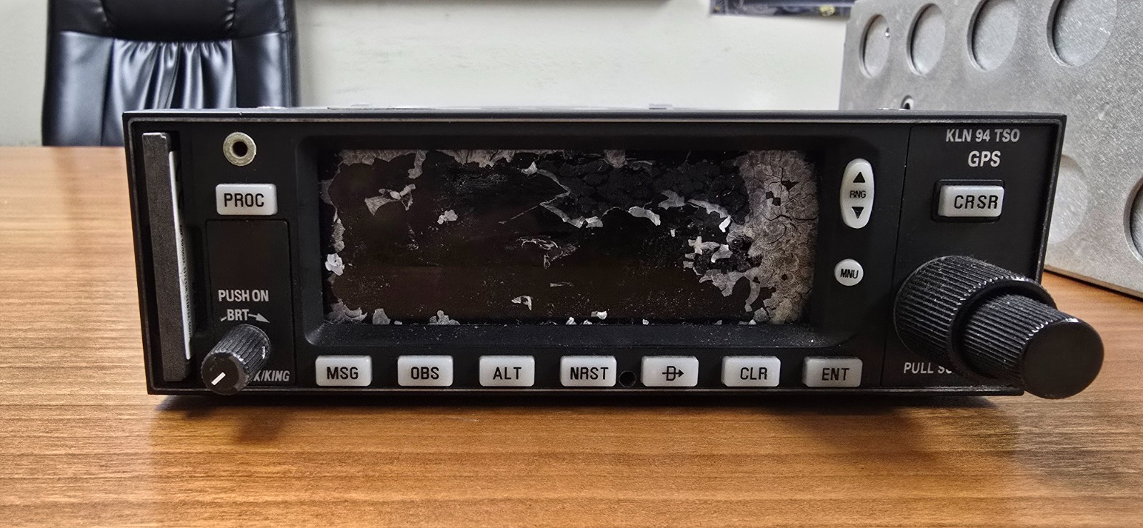 Bendix King KLN-94 Color IFR GPS Receiver 069-01034-0102 (Working when removed)